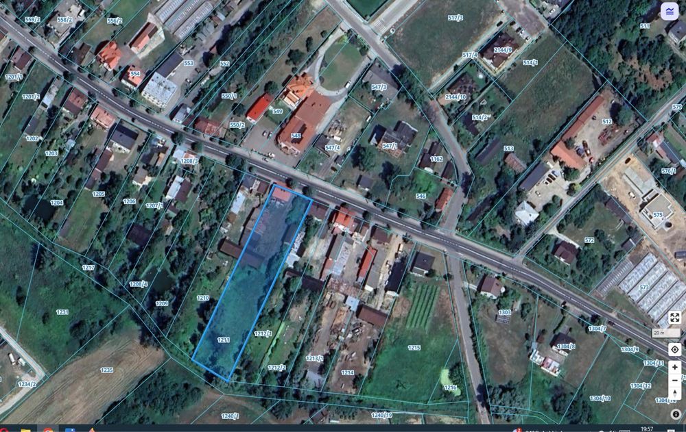 Działka budowlana Gąbin, ul. Warszawska. Zdjęcie 8