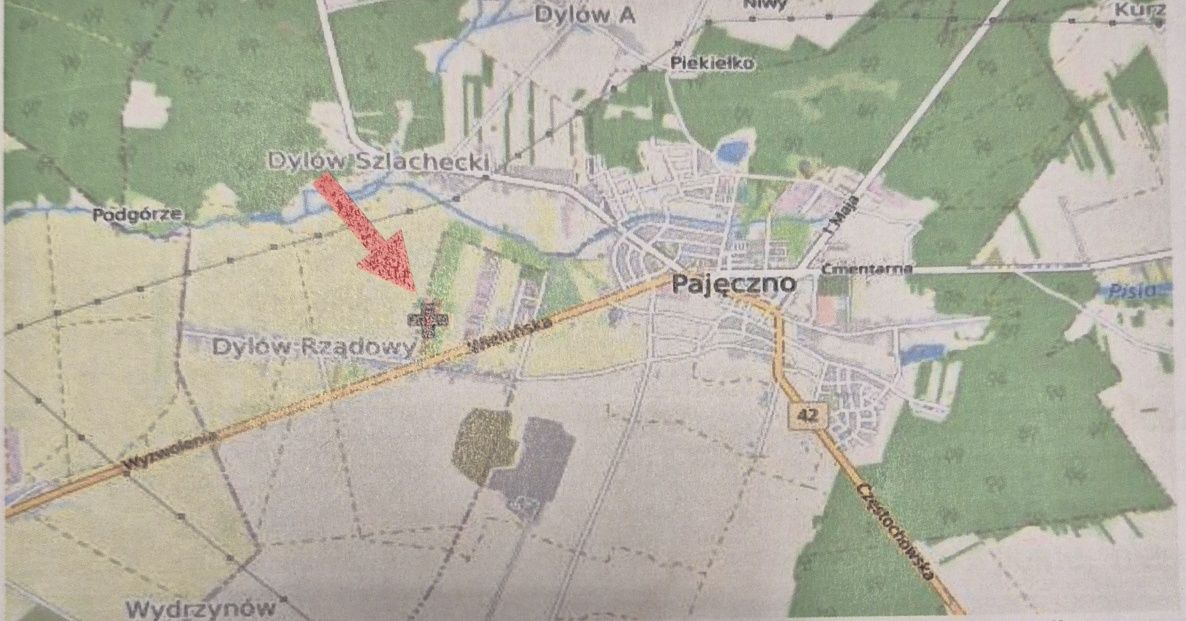 Działka inwestycyjna Dylów Rządowy. Zdjęcie 1