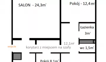 Mieszkanie 4-pokojowe Poznań Starołęka Wielka, ul. Głuszyna