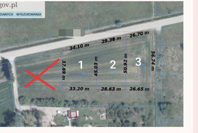 Działka rolno-budowlana Dubiażyn. Zdjęcie 1