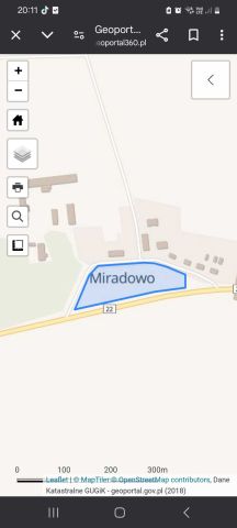 Działka rolno-budowlana Miradowo. Zdjęcie 1