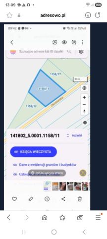 Działka inwestycyjna Okrzeszyn. Zdjęcie 1