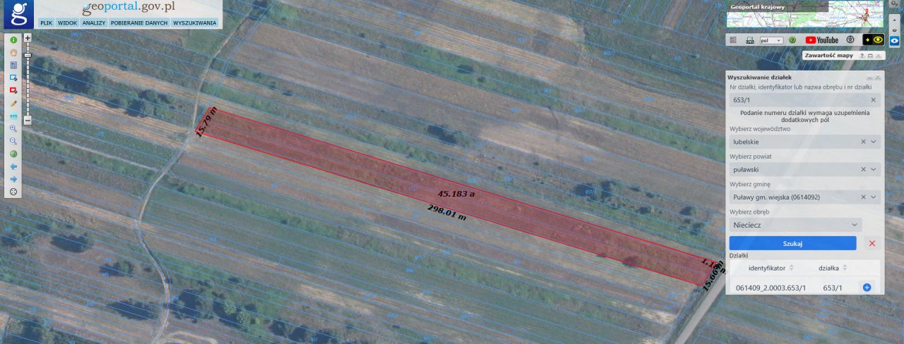 Działka inna Nieciecz