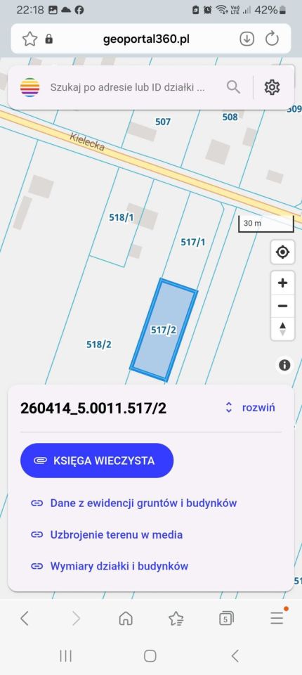 Działka budowlana Micigózd, ul. Kielecka. Zdjęcie 1