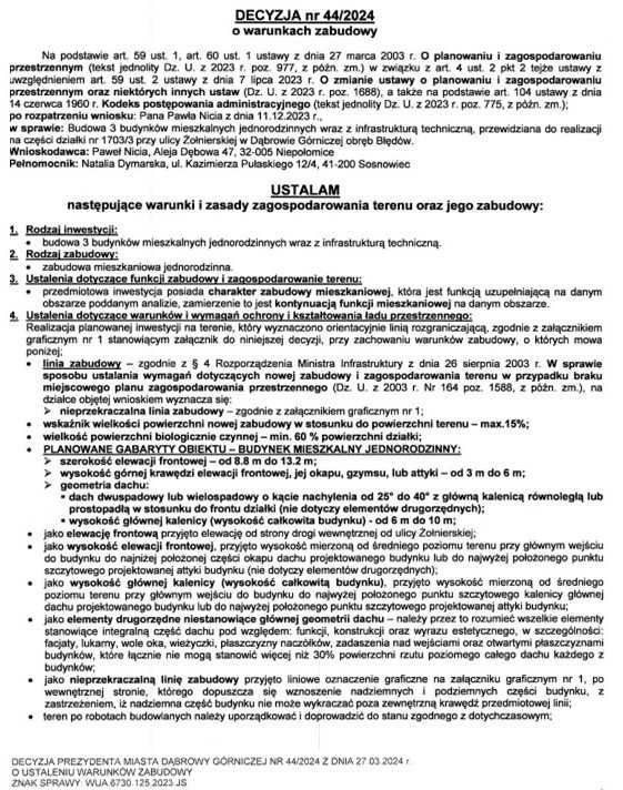 Działka rolno-budowlana Dąbrowa Górnicza Błędów, ul. Żołnierska. Zdjęcie 6