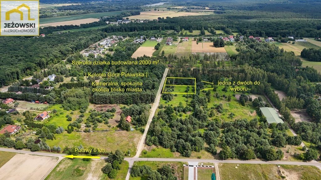 Działka budowlana Kolonia Góra Puławska. Zdjęcie 2