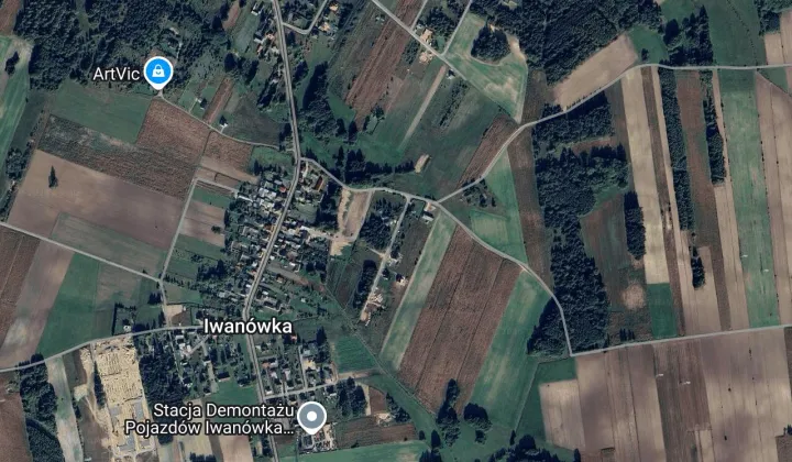 Działka budowlana Iwanówka, ul. Radosna