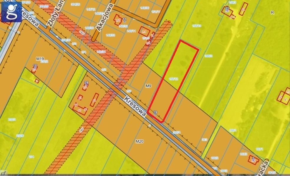 Działka rolno-budowlana Ojrzanów, ul. Kresowa. Zdjęcie 2