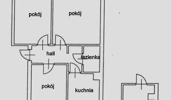 Mieszkanie 3-pokojowe Warszawa Wola, ul. Astronomów