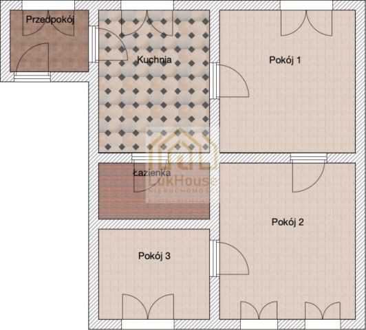 Mieszkanie 3-pokojowe Piekary Śląskie, ul. Konstantego Ildefonsa Gałczyńskiego. Zdjęcie 5