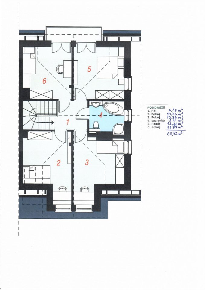 bliźniak, 5 pokoi Kościan Centrum, ul. Kątna. Zdjęcie 11