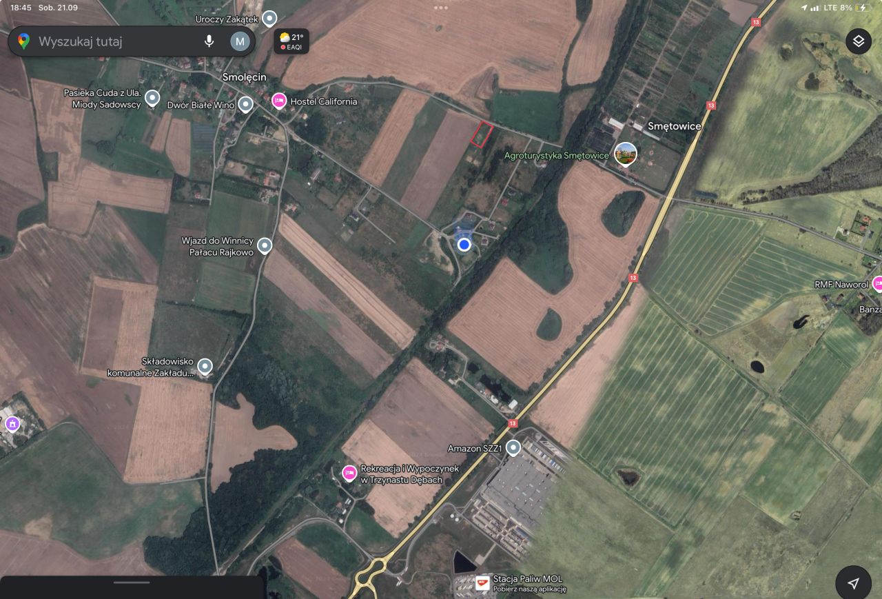 Działka siedliskowa Smolęcin. Zdjęcie 3