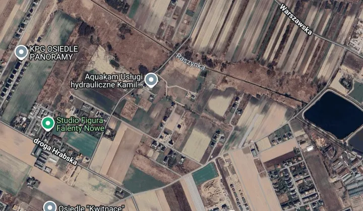 Działka budowlana Falenty Nowe, ul. Porannej Rosy