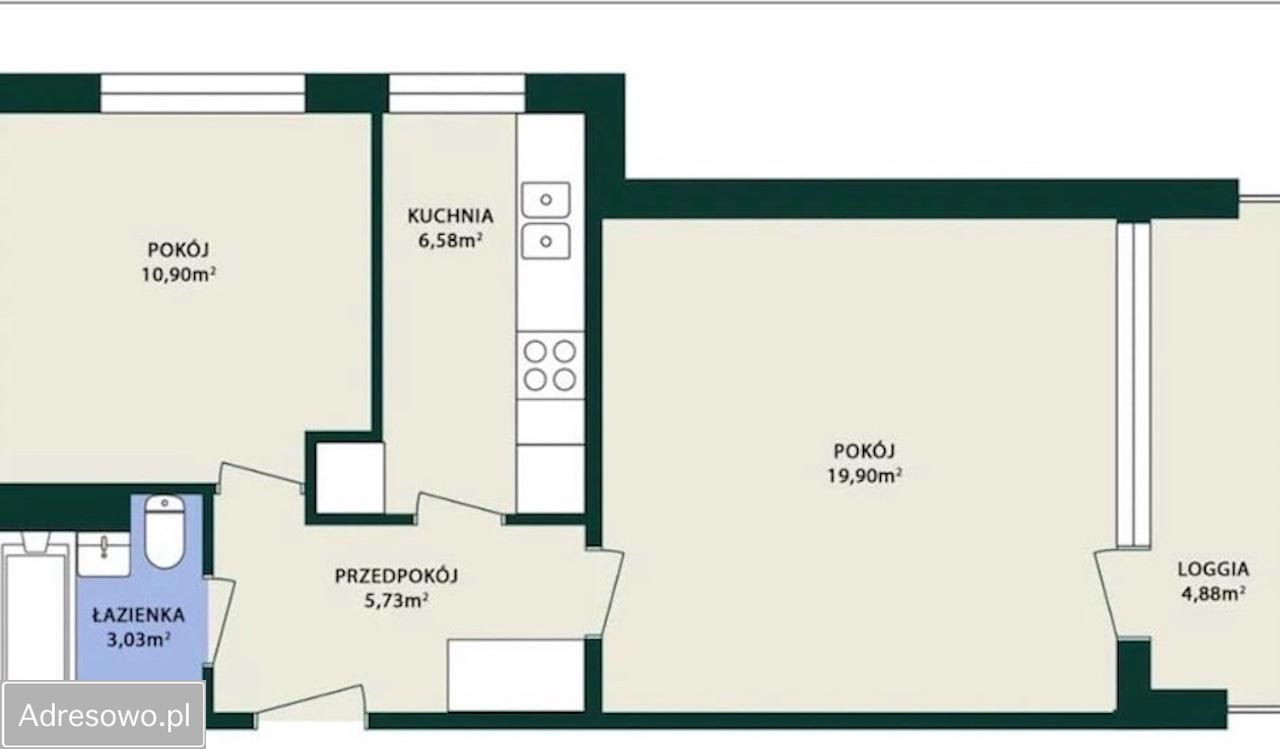 Mieszkanie 2-pokojowe Warszawa Wola, ul. Góralska. Zdjęcie 6