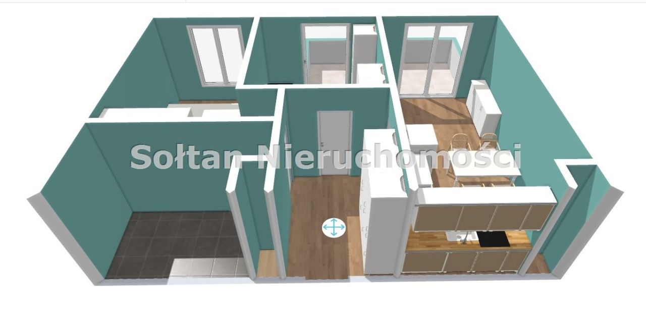 Mieszkanie 3-pokojowe Warszawa Gocław, ul. gen. Tadeusza Bora-Komorowskiego. Zdjęcie 30