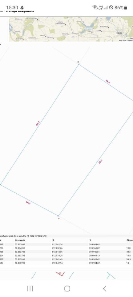 Działka budowlana Więcbork. Zdjęcie 2