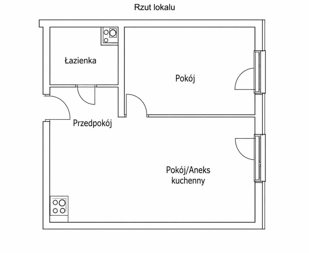 Mieszkanie 2-pokojowe Wrocław Krzyki, ul. Stanisława Drabika. Zdjęcie 8
