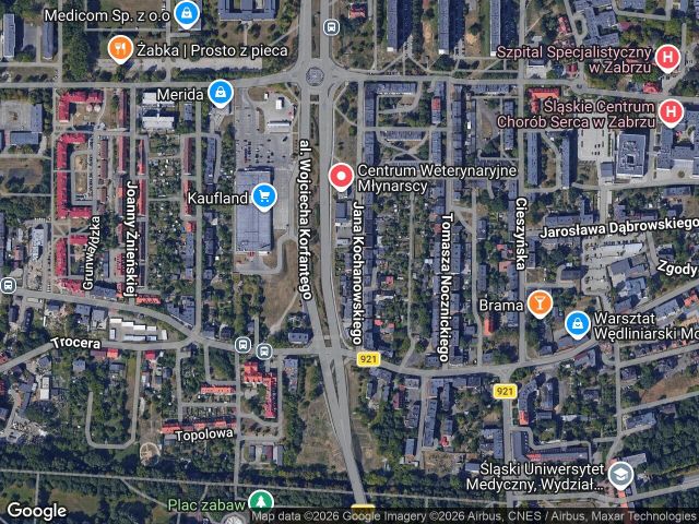 Mieszkanie 4-pokojowe Zabrze Centrum, ul. Jana Kochanowskiego. Zdjęcie 1