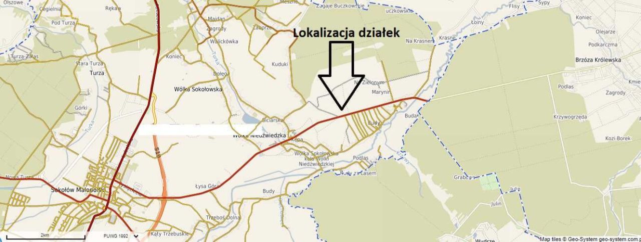 Działka budowlana Wólka Niedźwiedzka. Zdjęcie 2