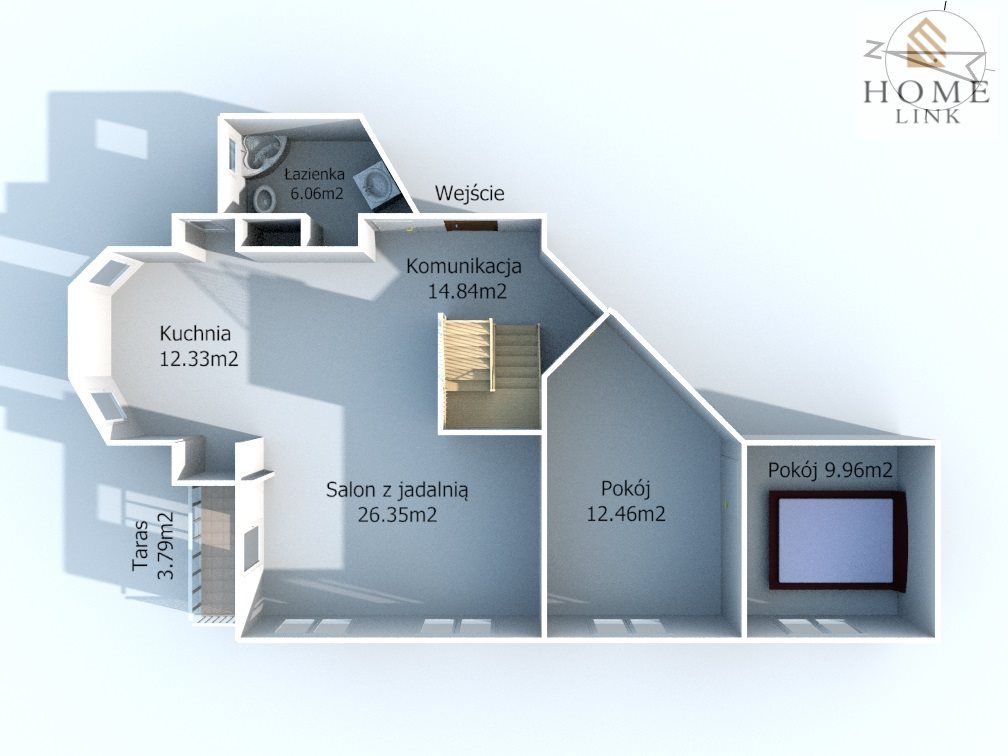 Mieszkanie 4-pokojowe Olsztyn, ul. Romualda Traugutta. Zdjęcie 17