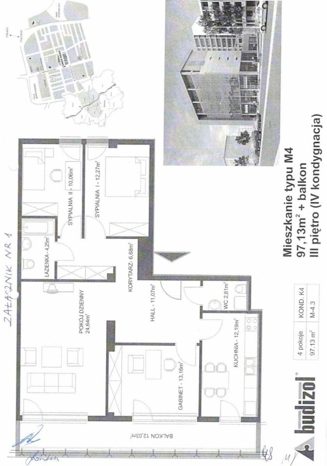 Mieszkanie 4-pokojowe Warszawa Mokotów, al. Niepodległości. Zdjęcie 9