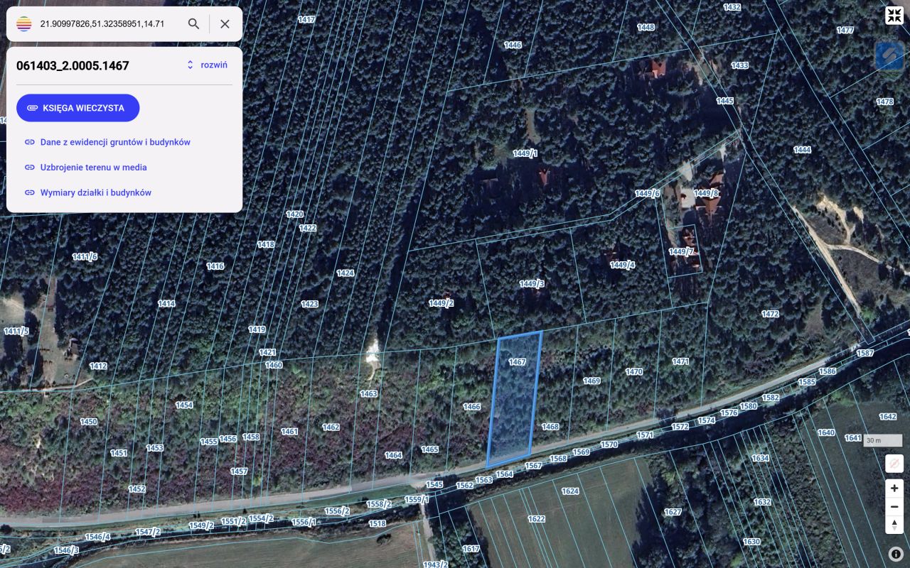 Działka rekreacyjna Janowiec, ul. Młynarska. Zdjęcie 3