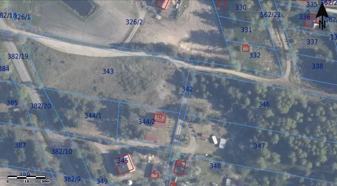 Działka budowlana Osiek. Zdjęcie 2