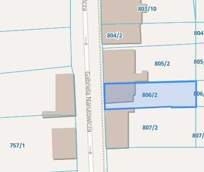 Działka inwestycyjna Żychlin, ul. Gabriela Narutowicza. Zdjęcie 5