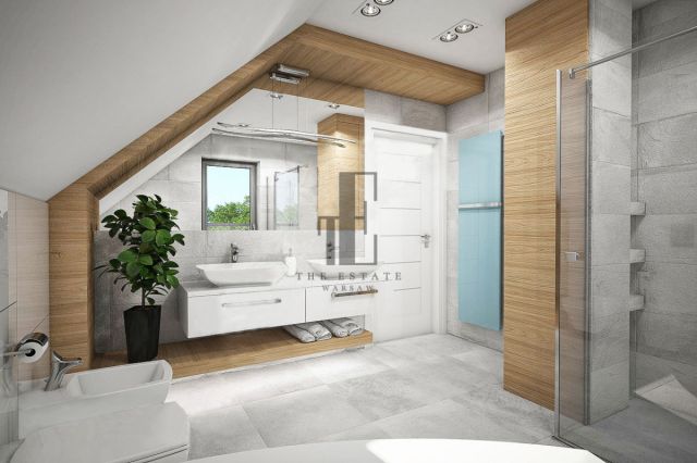 dom wolnostojący, 6 pokoi Warszawa Wilanów, ul. Łęgowa. Zdjęcie 16