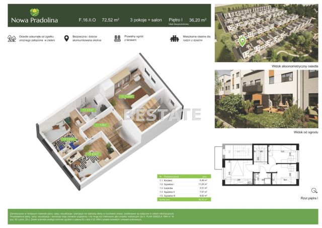 Mieszkanie 4-pokojowe Tarnów, ul. Skrzyszowska. Zdjęcie 3