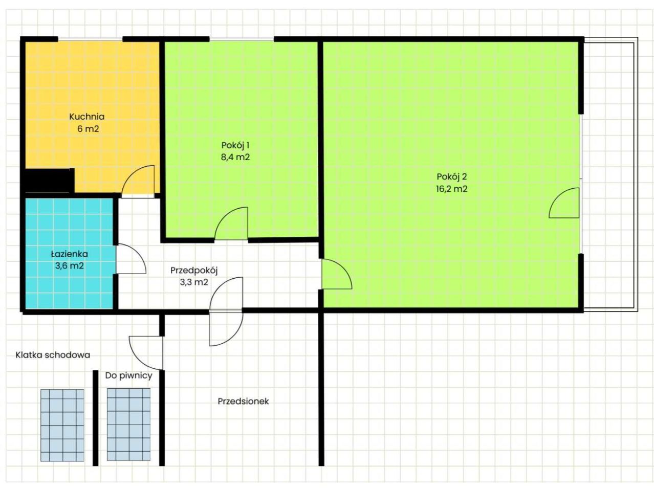 Mieszkanie 2-pokojowe Olsztynek, ul. Kolejowa. Zdjęcie 8
