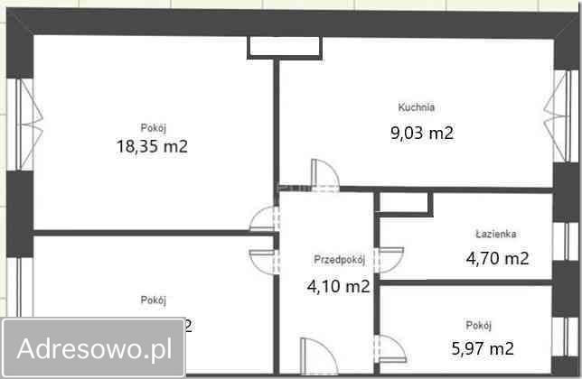 Mieszkanie 3-pokojowe Wrocław Grabiszyn, al. gen. Józefa Hallera. Zdjęcie 7