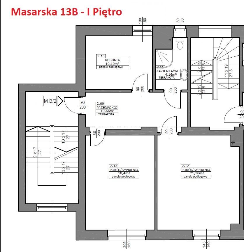 Mieszkanie 2-pokojowe Legnica Przedmieście Głogowskie, ul. Masarska. Zdjęcie 18