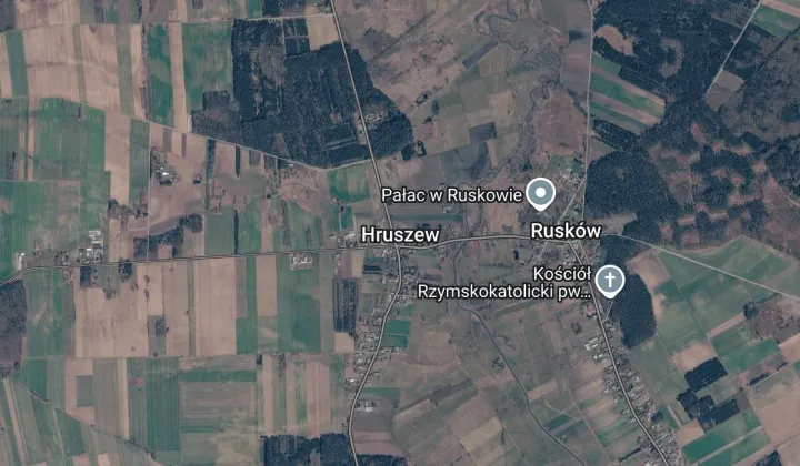 Działka rolna Hruszew