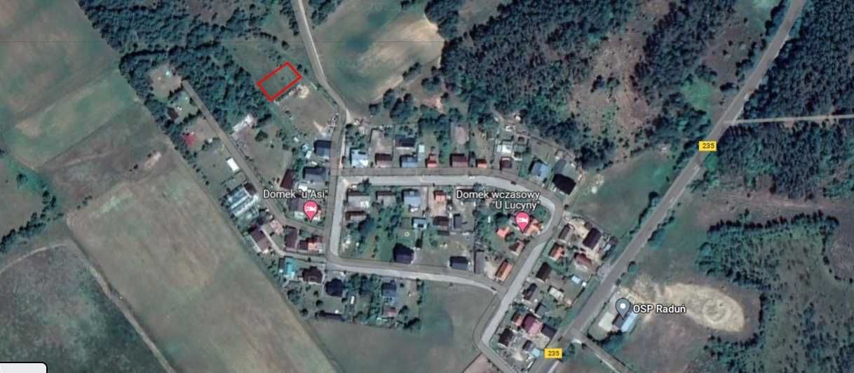 Działka budowlana Raduń. Zdjęcie 3