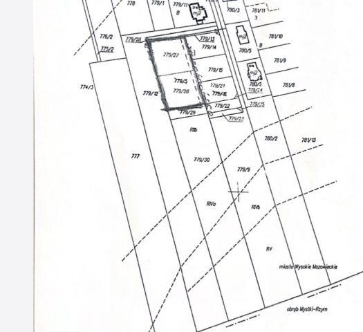 Działka budowlana Wysokie Mazowieckie. Zdjęcie 1