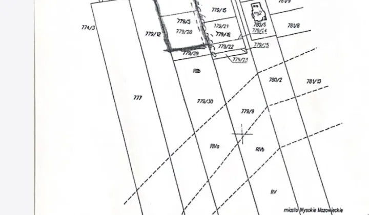 Działka budowlana Wysokie Mazowieckie