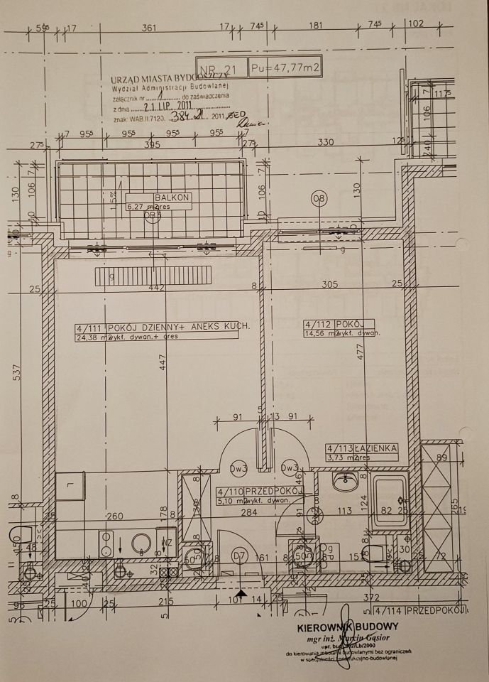Mieszkanie 2-pokojowe Bydgoszcz Fordon, ul. ks. Zygmunta Trybowskiego. Zdjęcie 9