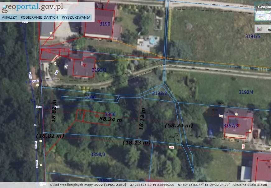 Działka budowlana Olkusz Mazaniec. Zdjęcie 4