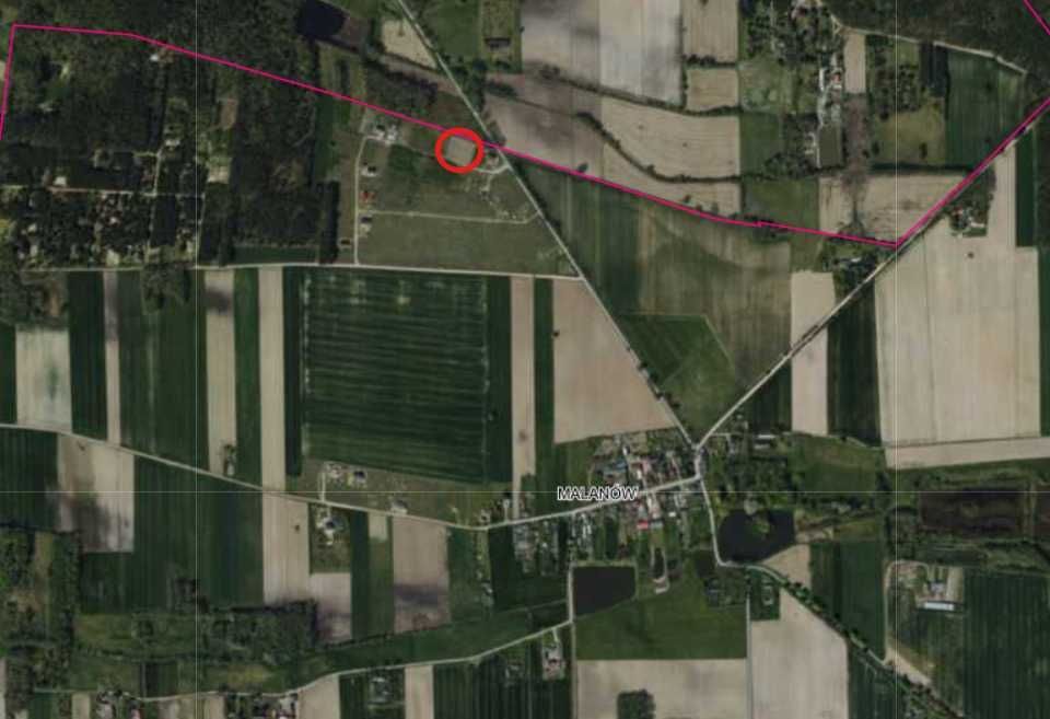 Działka Malanów. Zdjęcie 5
