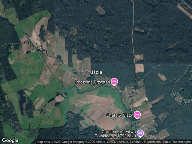 Działka leśna Uście. Zdjęcie 1