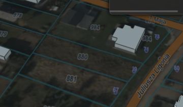 Działka budowlana Szymiszów, ul. Juliusza Ligonia