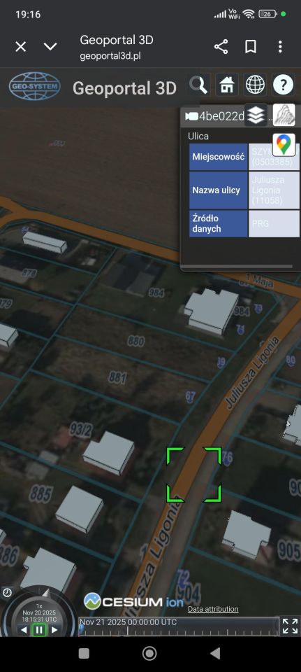 Działka budowlana Szymiszów, ul. Juliusza Ligonia. Zdjęcie 2