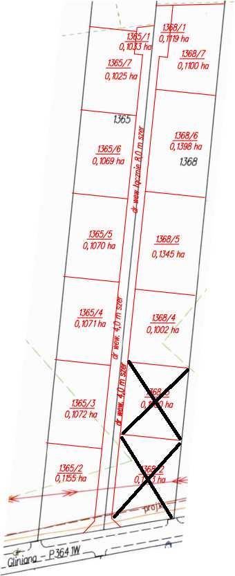 Działka budowlana Zbuczyn, ul. Gliniana. Zdjęcie 1