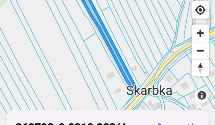 Działka budowlana Skarbka Skarbka Górna, Skarbka