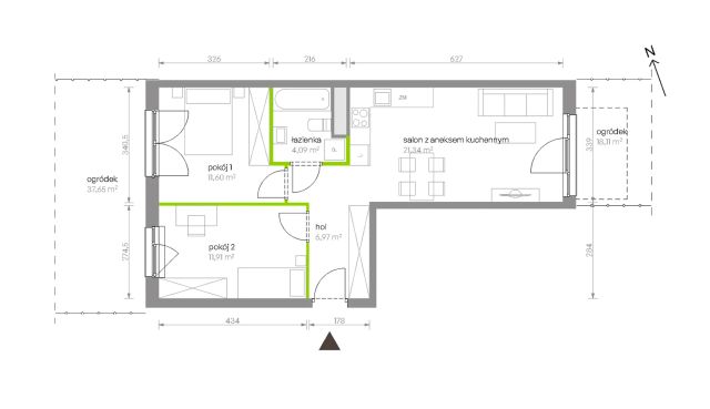Mieszkanie 3-pokojowe Warszawa Chrzanów, ul. Szeligowska. Zdjęcie 8