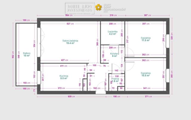 Mieszkanie 3-pokojowe Warszawa Bemowo, ul. gen. Ludomiła Rayskiego. Zdjęcie 19