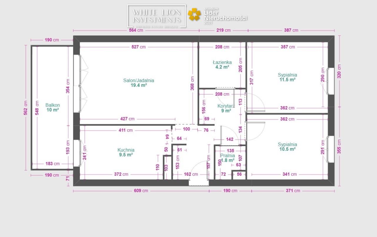 Mieszkanie 3-pokojowe Warszawa Bemowo, ul. gen. Ludomiła Rayskiego. Zdjęcie 19