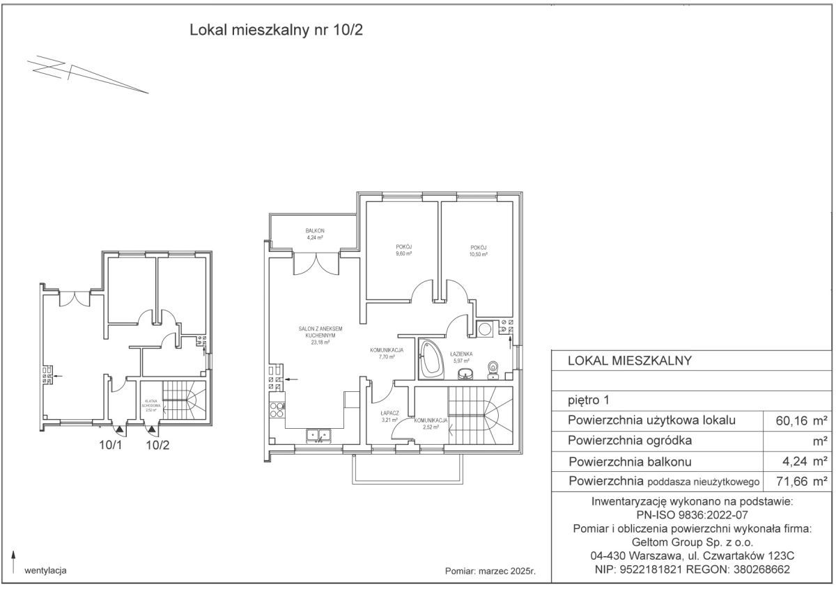 Mieszkanie 3-pokojowe Warszawa Białołęka, ul. Konik Polny. Zdjęcie 14
