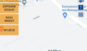 Działka rolna Warszawa Wawer, ul. Wał Miedzeszyński